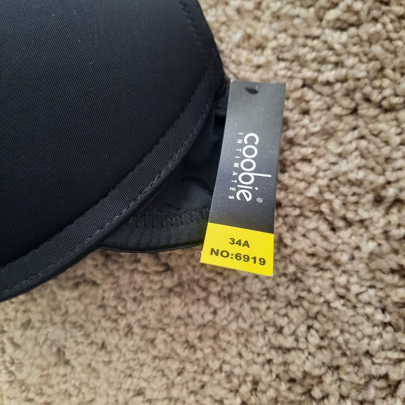 NWT Coobie 34 A Bra..  Padded Underwire, removable straps. - Picture 2 of 4